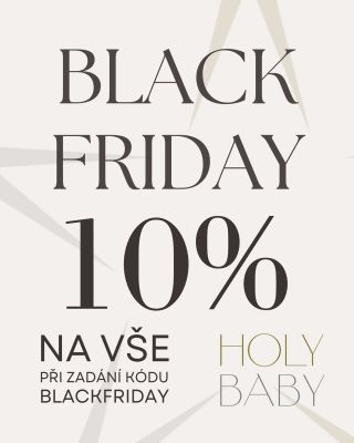 Zítra to vypukne – BLACK FRIDAY s 10 % slevou na vše! Ale pssst… pro naše sledující máme malý náskok. Kód už funguje, tak...
